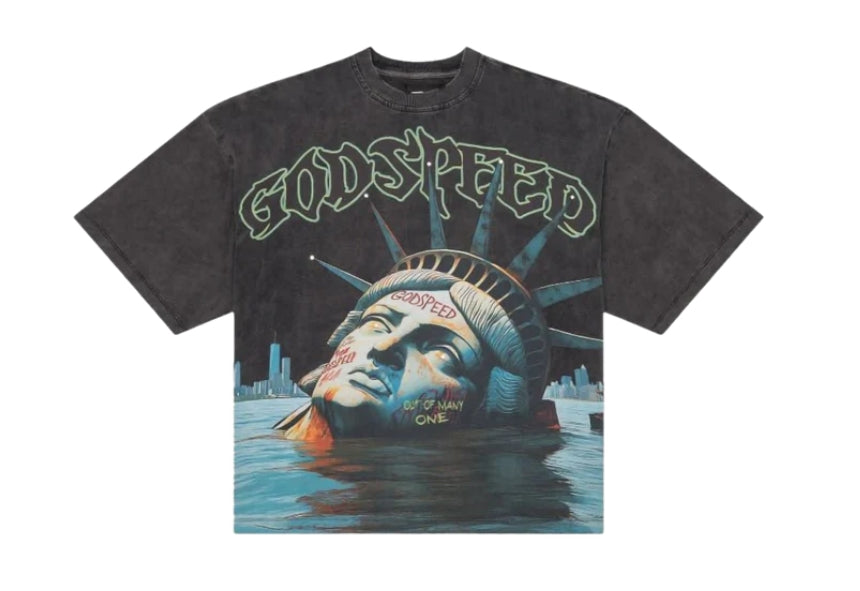 Sunken Liberty T-Shirt "Grey"