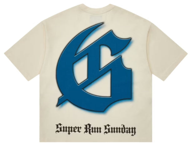 Godspeed Showroom Miami Superrun T-ShirT ( bone)