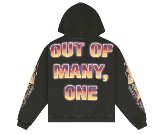 Godspeed Burnt Bridges Hoodie Black Wash