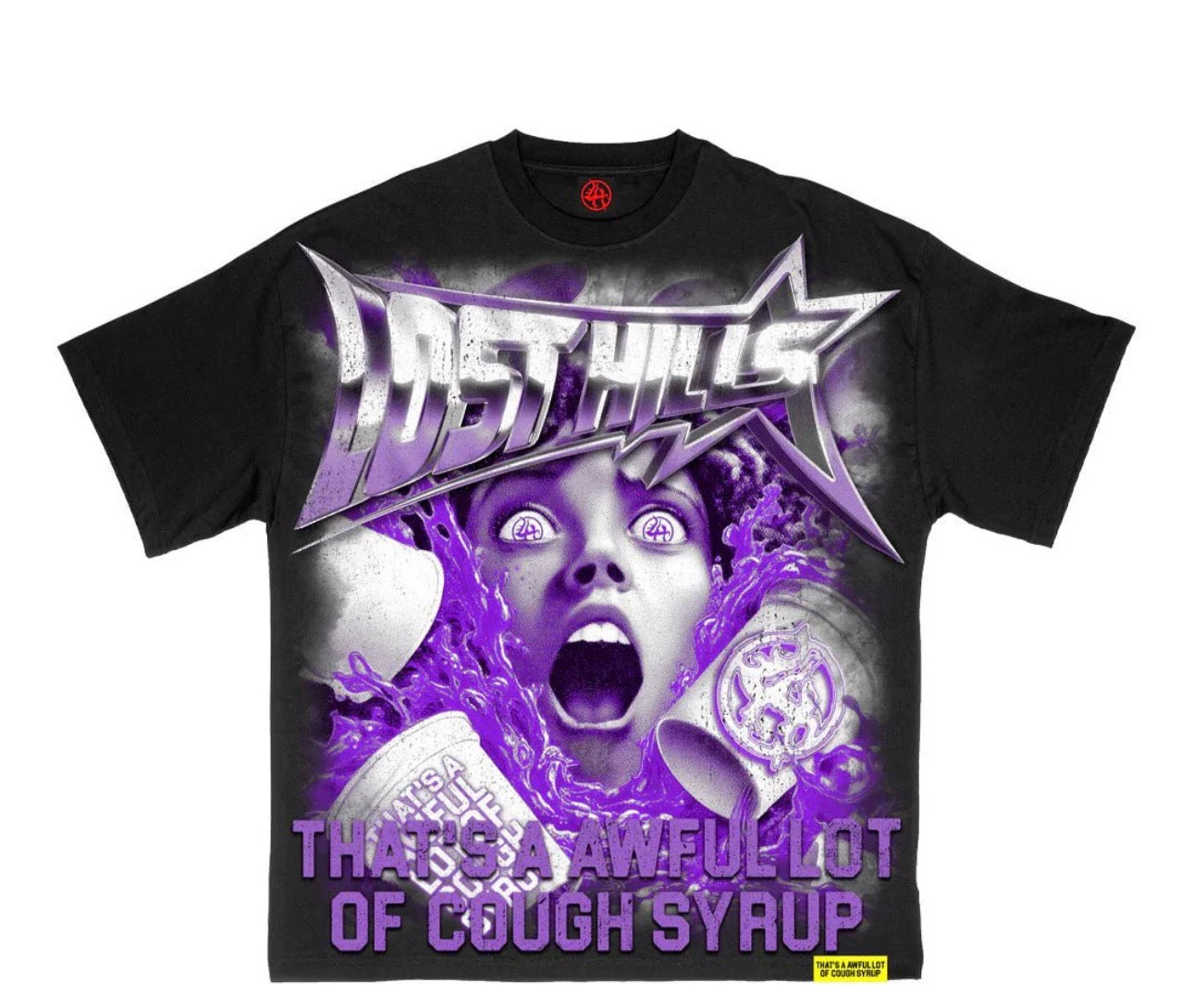 LOST HILLS x Cough Syrup Scream Tee