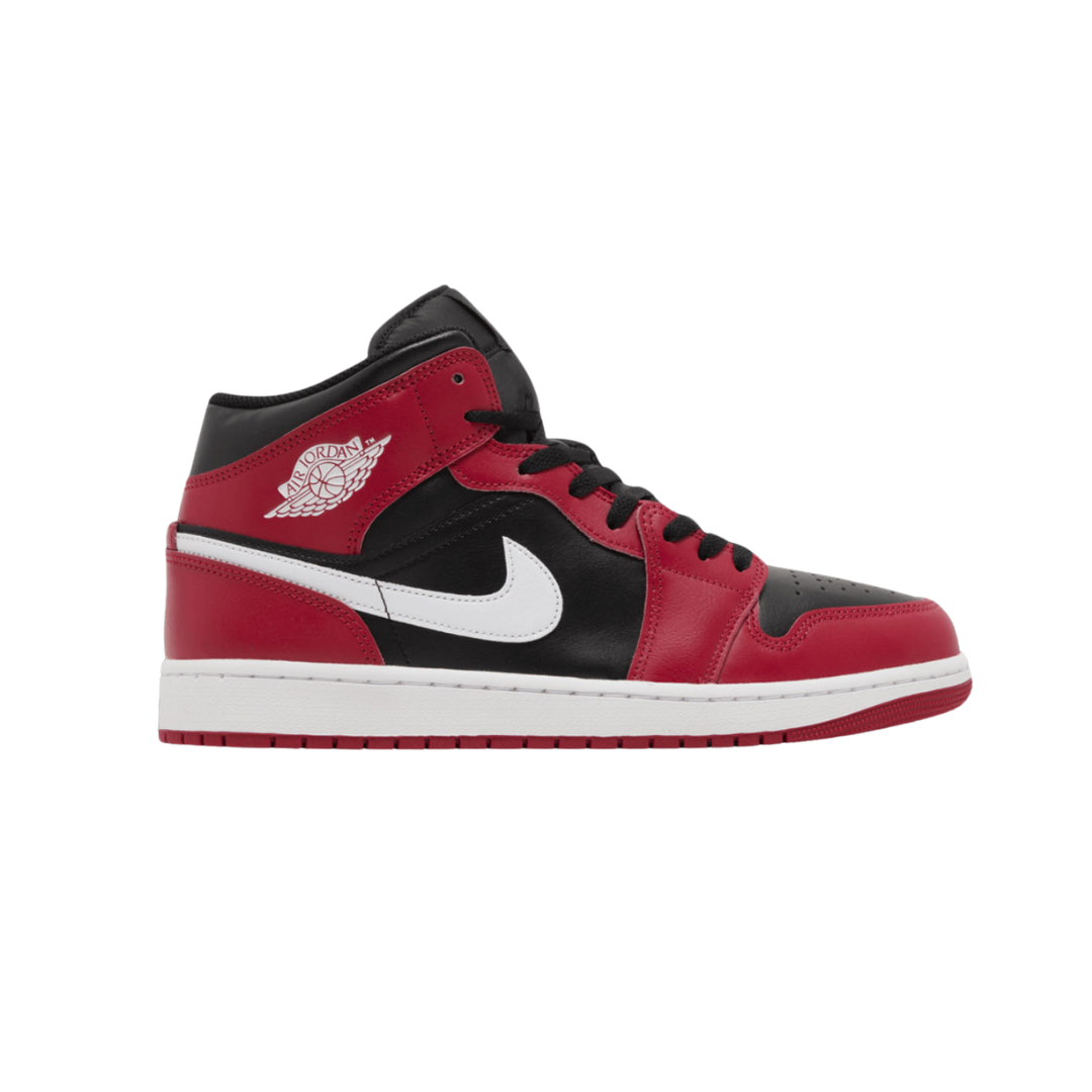 Air Jordan 1 Mid Gym Red Black White