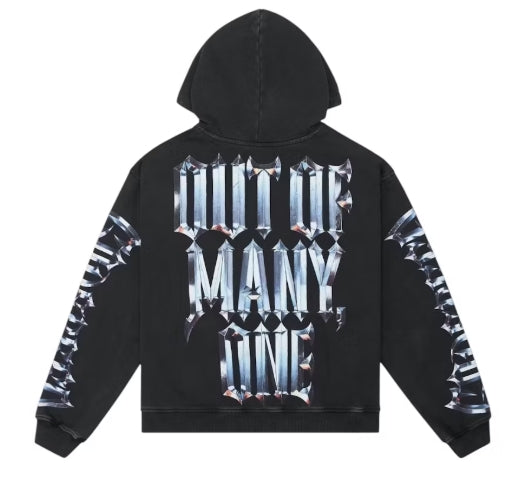 Godspeed Chrome Motto Hoodie Black Wash