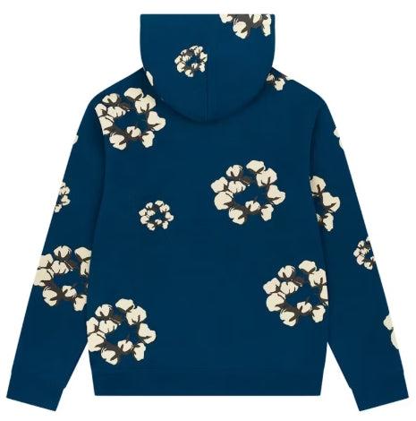 Denim Tears x CPFM Cactus Tears Wreath Hoodie Navy