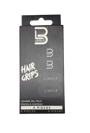 L3VEL3 HAIR GRIPS 4 PACK